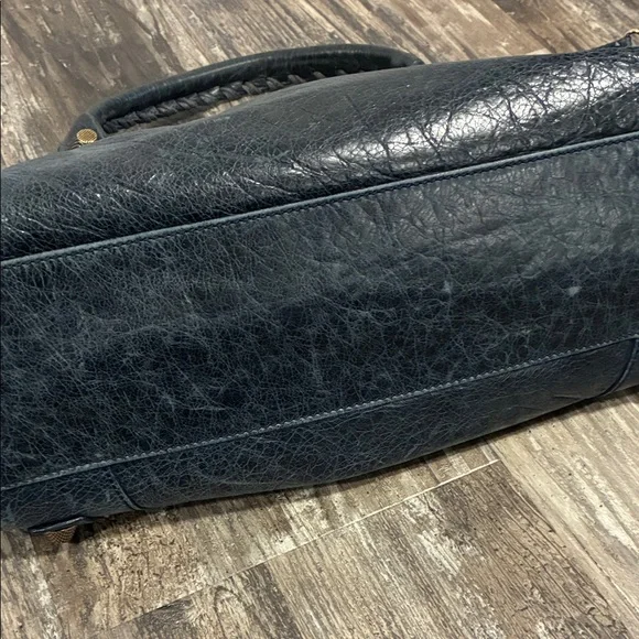 Balenciaga Dark Knight Lambskin Leather Giant 21 Rose Gold Motorcycle City Bag - Picture 9 of 15